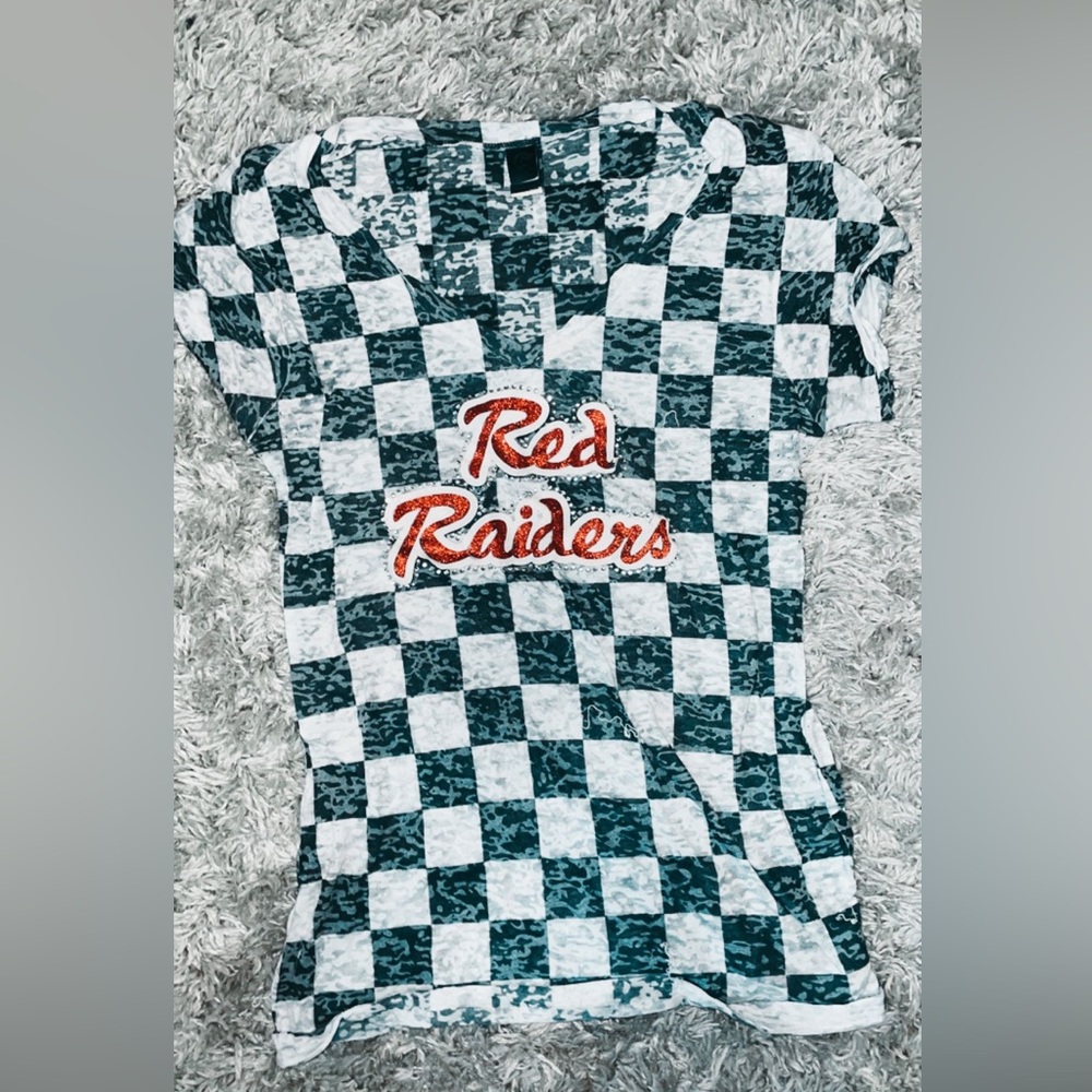 Red Raiders V-Cut Tee